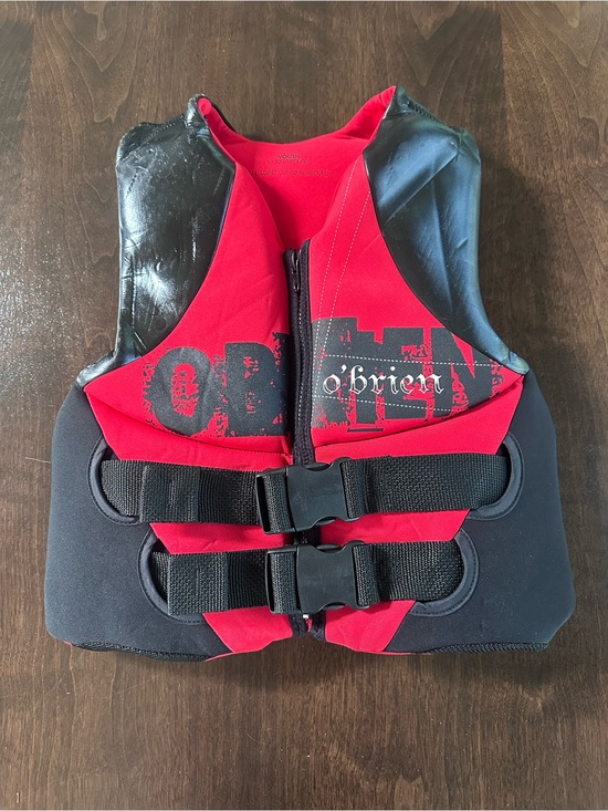 O’Brien Other - O’BRIEN kids youth life jacket 50-90 pounds red and black